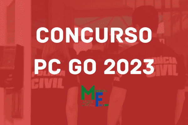 Inscrição Concurso PC GO 2023: Edital 864 Vagas Polícia Civil Goiás